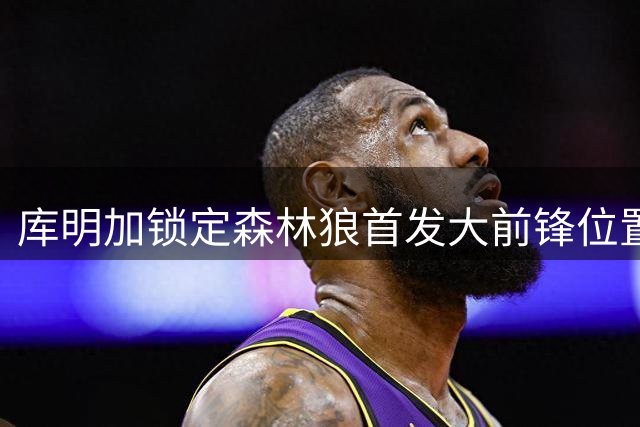库明加锁定森林狼首发大前锋位置 新赛季角色明确
